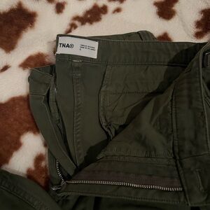 TNA women's Green Pants